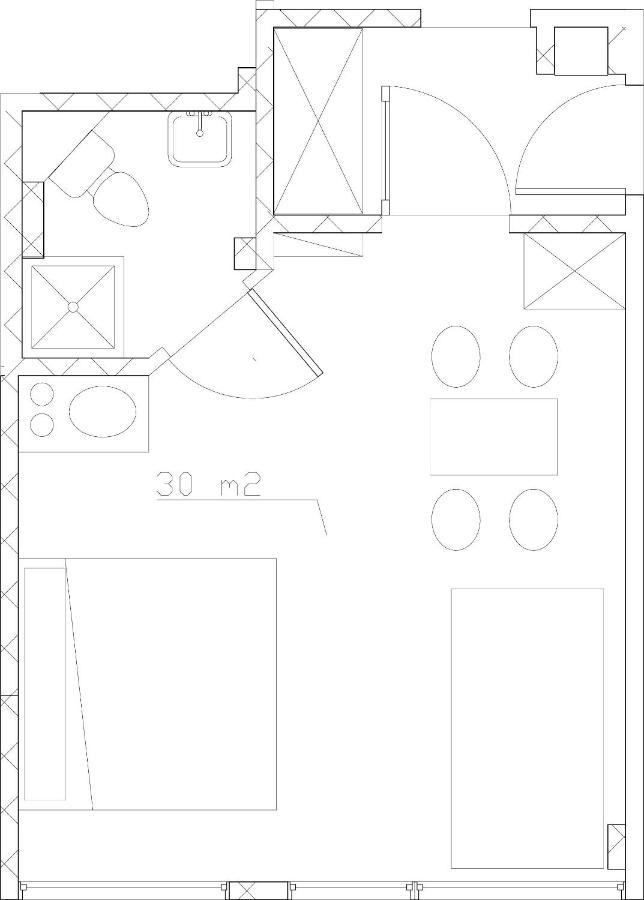 Magnetic Apartment Jerozolimskie B 华沙 外观 照片